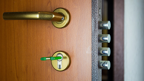 Installation de porte blindée près d'Hazebrouck